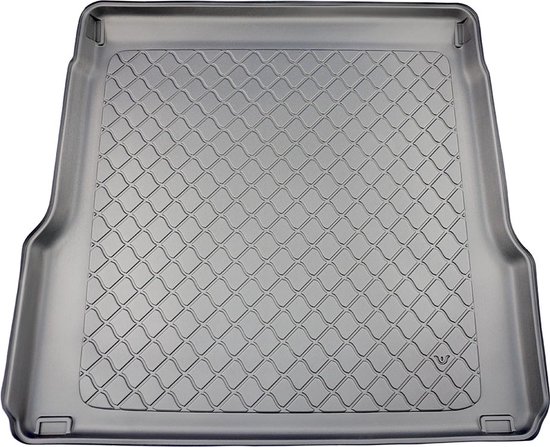 Tapis de coffre gris avec motif losange