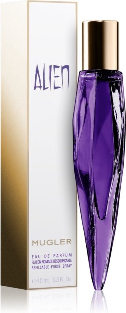 Goedkoopste Thierry Mugler Alien - 10 ml - refillable eau de parfum tasspray - damesparfum