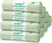 BioMat Voordeelverpakking - Composteerbare vuilniszakken- 10 x 10 x 30 liter