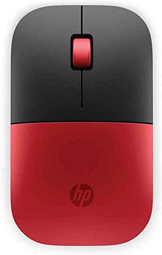 HP Souris sans fil Z3700 rouge, toute la bureautique informatique.