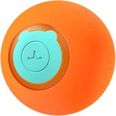Rojeco automatische speelbal voor katten - beweegt automatisch - met stuiterfunctie - oplaadbaar - oranje