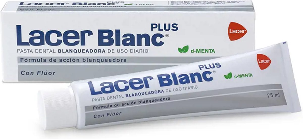 Tandpasta Whitening Lacer Blanc Munt (75 ml)