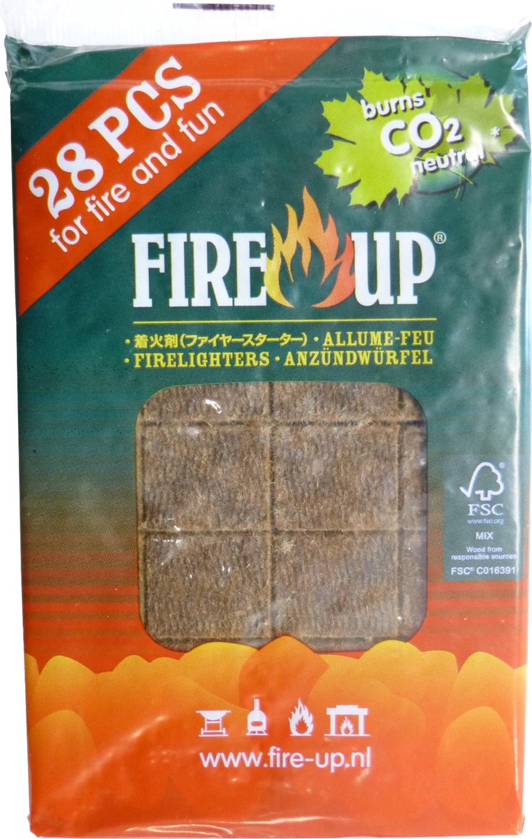 Fire-Up Aanmaakblok - 24 Stuks