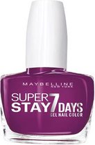 Maybelline New York - SuperStay 7 Days Nagellak - 230 Berry Stain - Paars - Parelmoer Nagellak