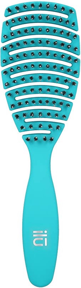 Ontwar Haarborstel Ilū Flexible Vent Blauw
