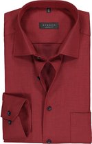 ETERNA comfort fit overhemd - Oxford - rood - Strijkvrij - Boordmaat: 43