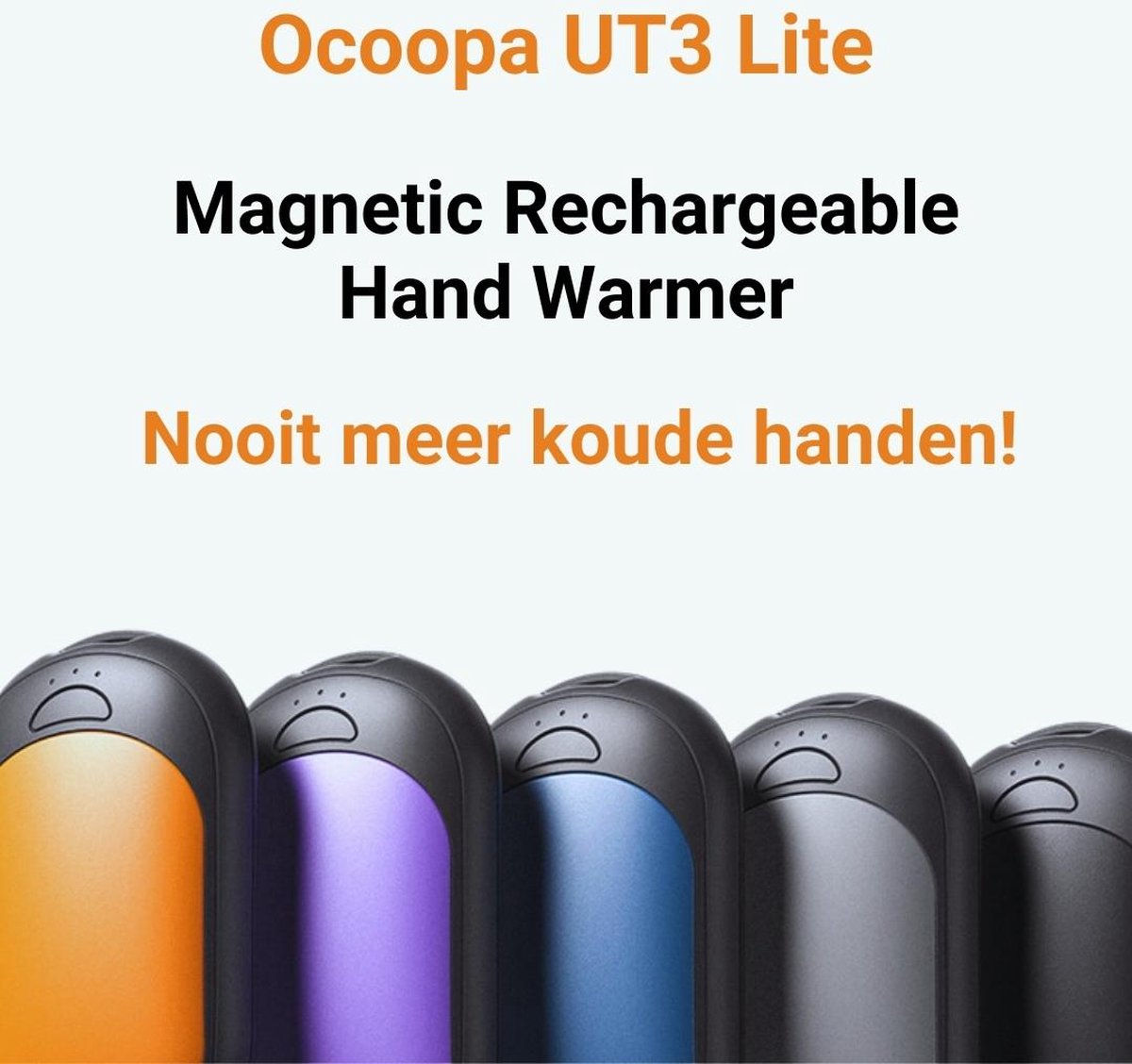Chauffe-mains électrique – 8-16 heures de chaleur – UT3 LITE – OCOOPA –  Conception