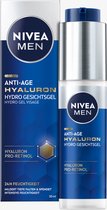 Nivea Men Anti-Age HyaluronHydro Face Gel - 50 ml