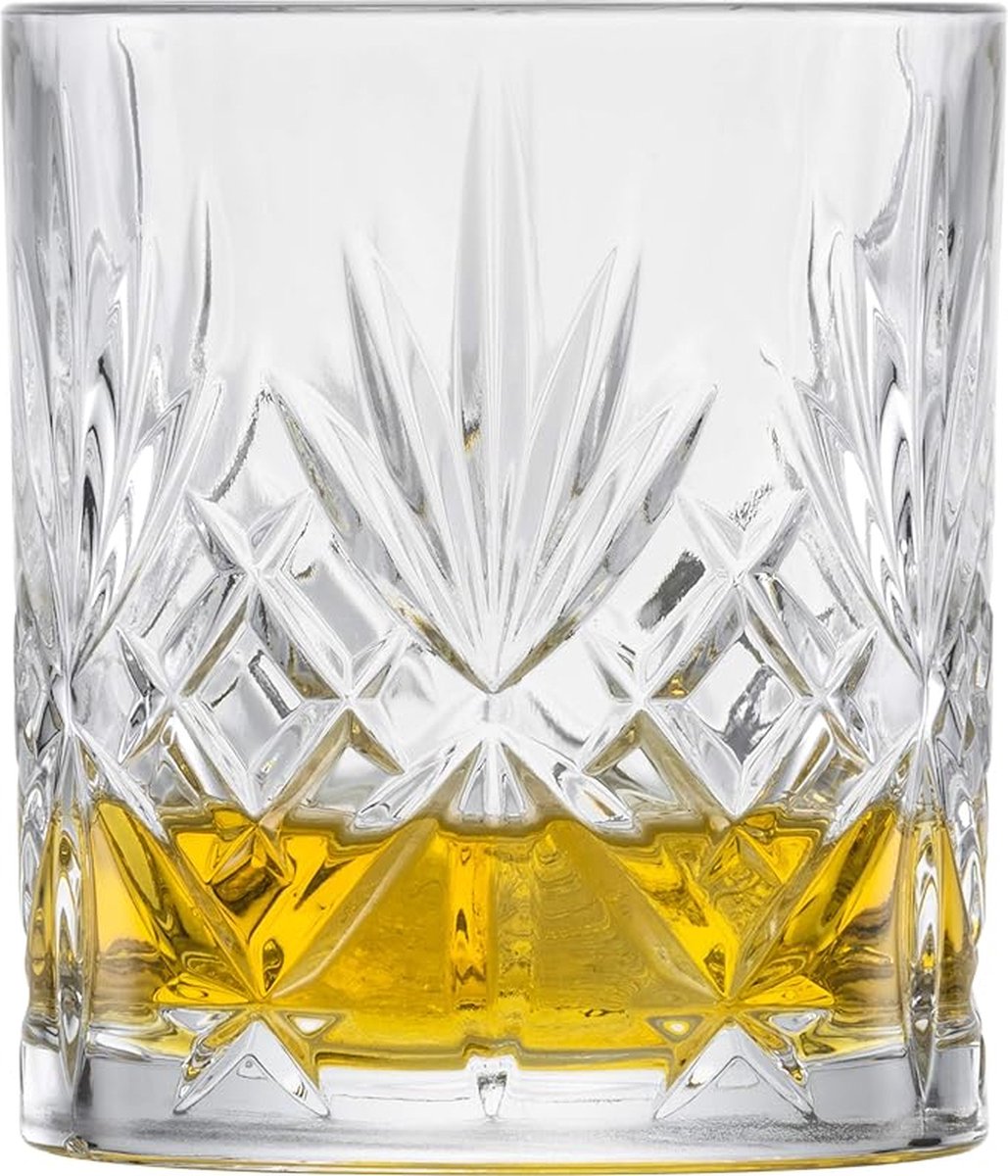 whiskey glazen set - horeca, stijlvolle kristallook, voor bar, cocktails, transparent 6