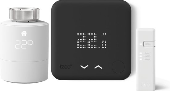 tado° Tête Thermostatique Connectée et Intelligente - Kit de Démarrage V3+  - Contrôle intelligent du chauffage, Installez par vous-même, Designed in  Germany : : Bricolage