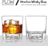 whiskey glazen set - horeca, stijlvolle kristallook, voor bar, cocktails, transparent 2
