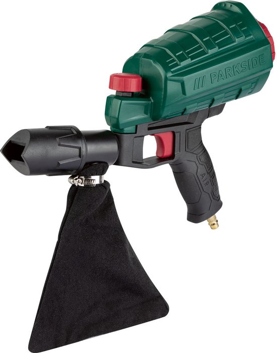 Pistolet de sablage à air comprimé PARKSIDE® - Comprend 2 x 1 kg de  matériel de