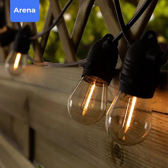 Joomer kleur veranderende string lichten buiten 30LED, 6M RGB globe feeënlichten net aangedreven met afstandsbediening, timer en dimbare, G35 bollen lichten voor binnen kerst Halloween tuinfeest Decor