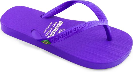 Brasileras Slippers Unisex- Paars- 33/34