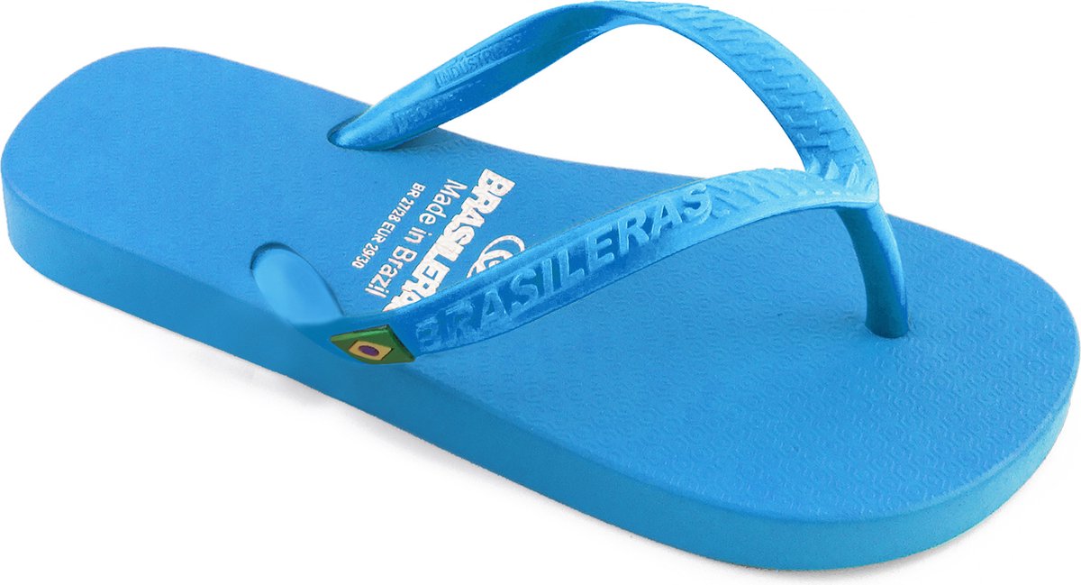 Brasileras Slippers Unisex- Blauw- 33/34