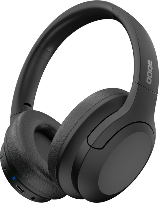 Foto: Ooqe pro hx9 koptelefoon koptelefoon bluetooth koptelefoon draadloos koptelefoon met microfoon passive noise cancelling cleartone zuiver nieuwste bluetooth 5 3 opvouwbaar ergonomisch energiezuinig lange batterijduur zwart