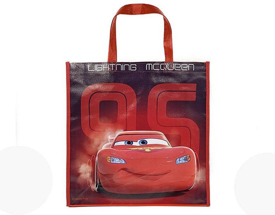 Disney Cars Boodschappentas - Cadeautas - Shopper- Strandtas - 17 Liter