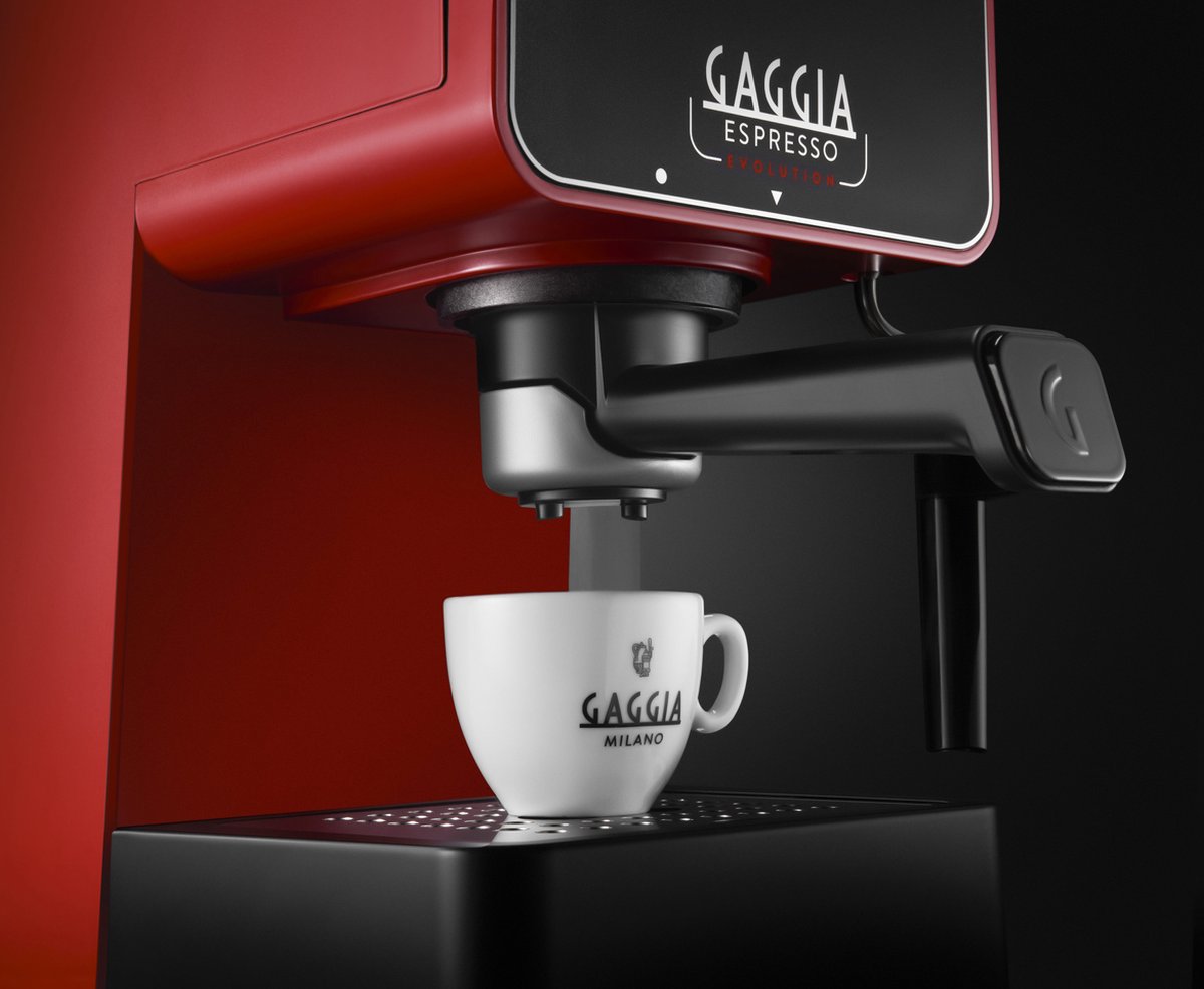 Gaggia Espresso Evolution Rood 2023 Pistonmachine - afbeelding 3