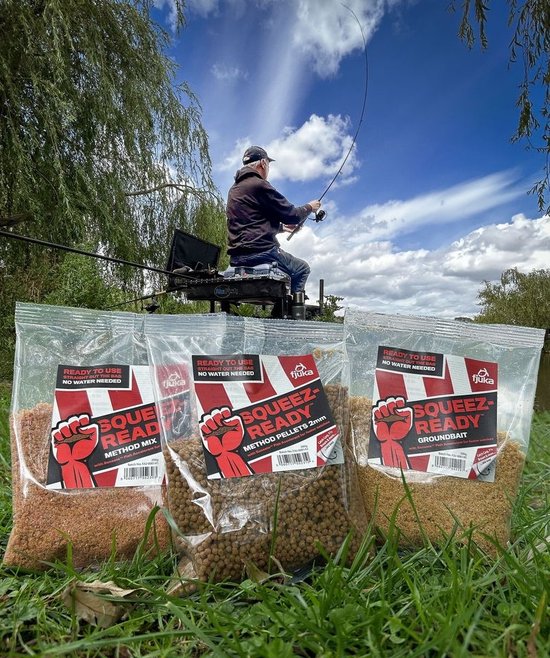 Esca Groundbait Fjuka 2mm | Pellet Pronto Per La Spremitura | 500g