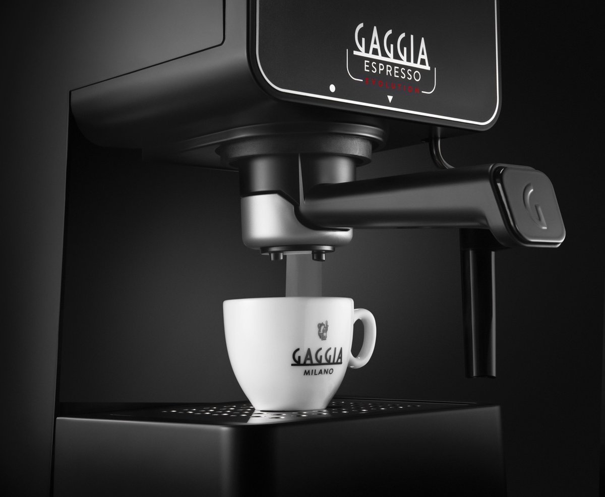 Gaggia Espresso Evolution Pistonmachine Zwart 2023 - afbeelding 3