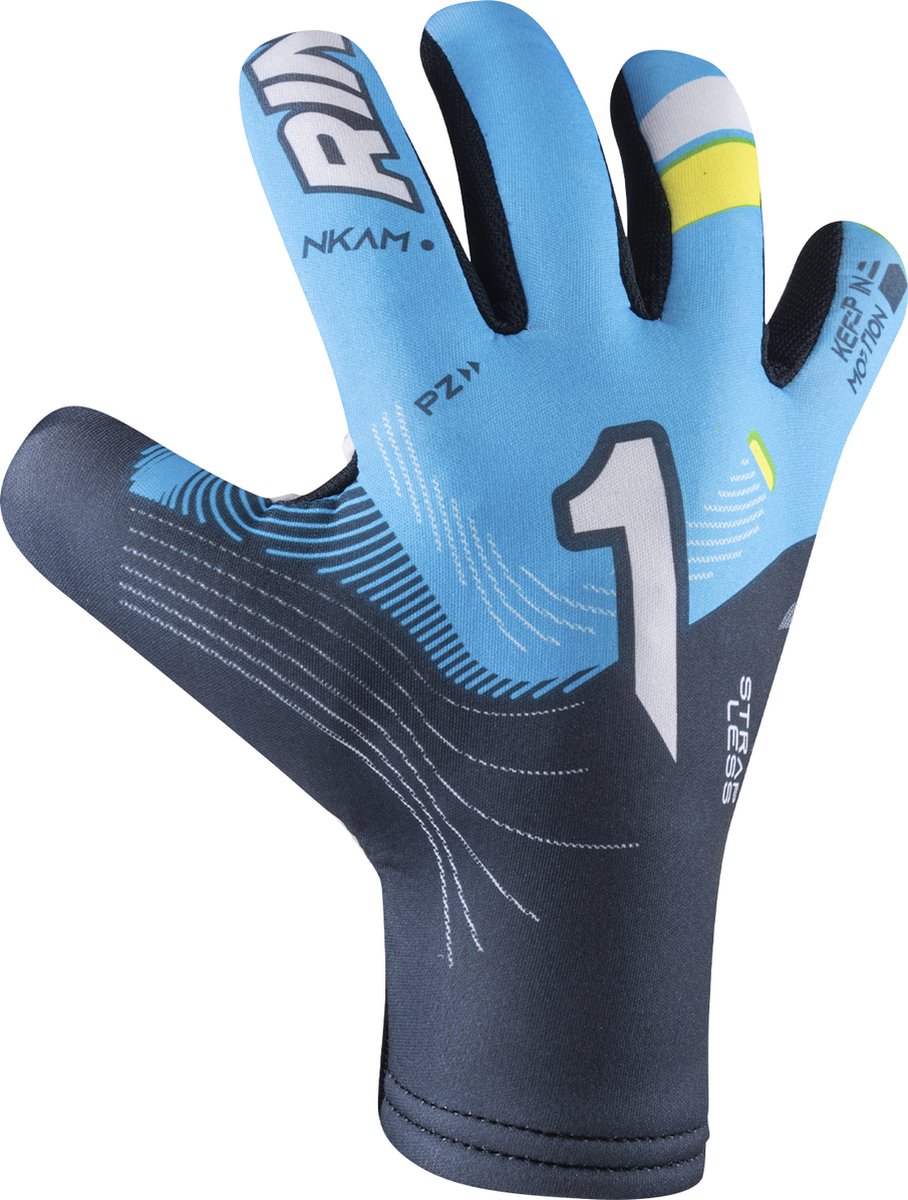 Rinat Gants de gardien de but enfant Onana modèle NKAM AS Blauw taille 7