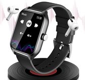 WS-7 Smartwatch voor Dames en Heren - voor Android - IP67 Waterdicht - Stappenteller - Horloge - Activity Tracker Smartwatches - Zwart