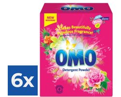 Omo Waspoeder Tropical Lily 100 Wasbeurten - Voordeelverpakking 6 stuks