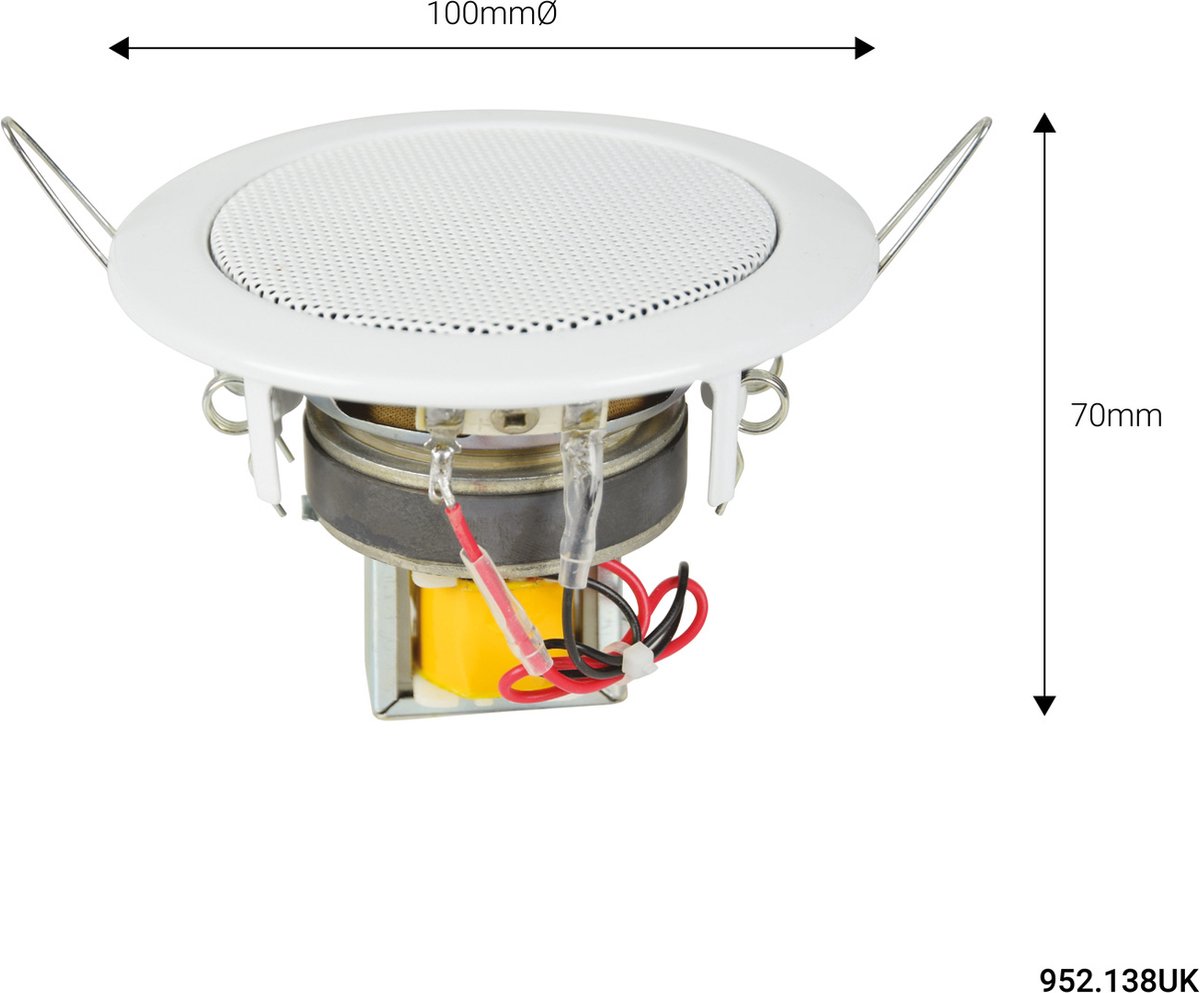 Inbouwset met 2 zones internet radio en 4 inbouw speakers kopen