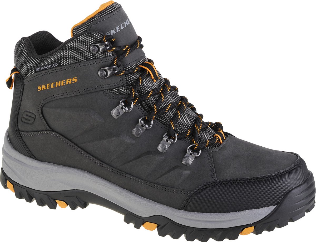 Skechers Relaxed-Fit: Relment Daggett Heren Wandelschoenen 204642-CHAR Grijs
