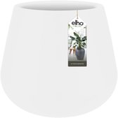 Elho Pure Cone 45 - Bloempot voor Binnen & Buiten - Ø 43.0 x H 36.3 cm - Wit