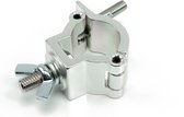 lightmaXX Half Coupler Silver 32-35mm TÜV,75kg - Half coupler