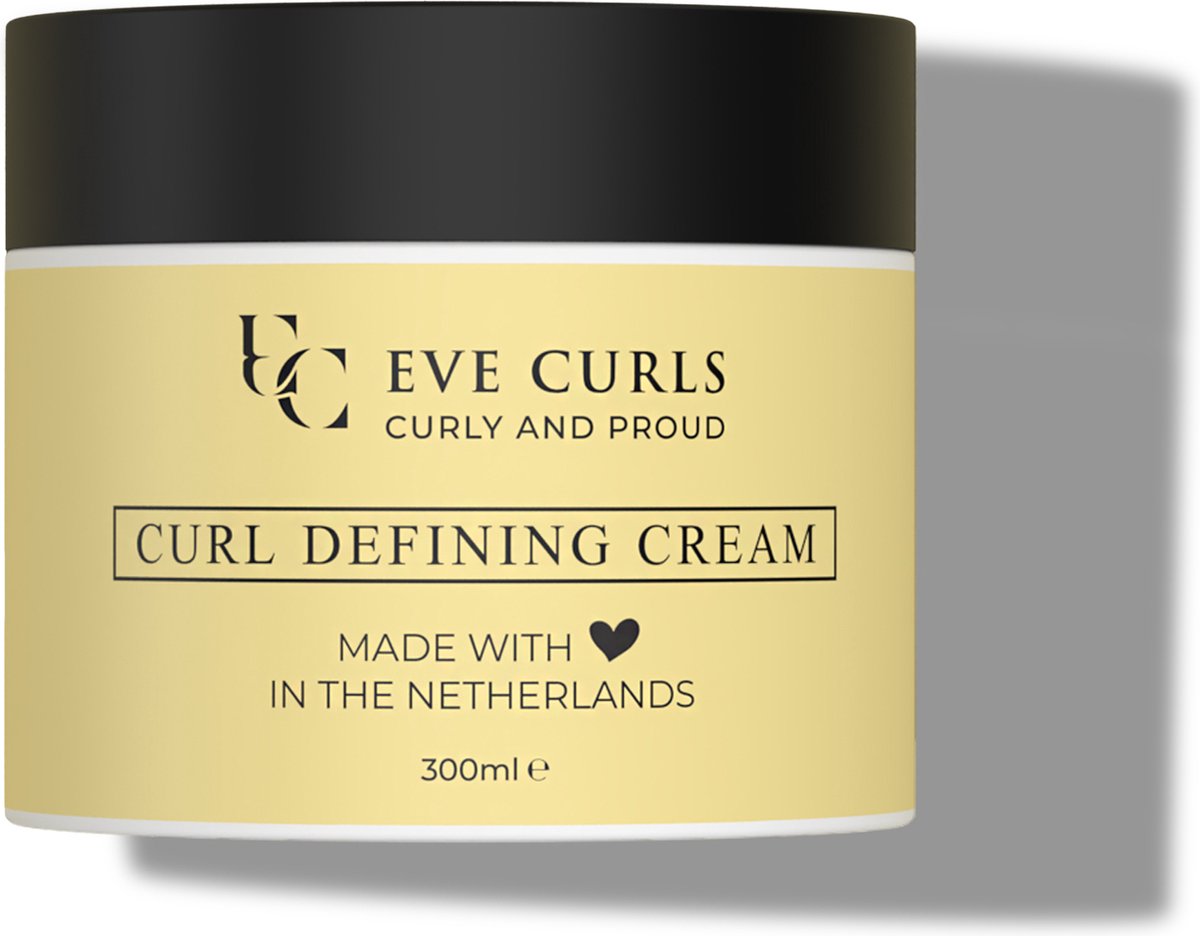 Eve Curls - Curl Defining Cream - Golvend Krullend Haar - Curly Girl Proof