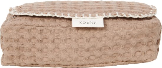 Koeka billendoekjes houder Antwerp - wafelstof - bruin — afbeelding 2