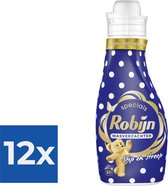 Robijn Wasverzachter Stip & Streep - 750 ml - Voordeelverpakking 12 stuks