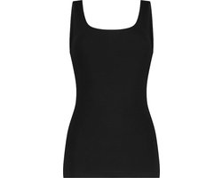 Ten Cate dames singlet / Hemd - 32286 - Biologisch katoenen onderhemd - Brede bandjes - Wit - Zwart - Beige - XXL