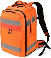 Dicota Hi-Vis - Stad - Unisex - Notebook-vak - Waterdicht - Polyethyleentereftalaat (PET)