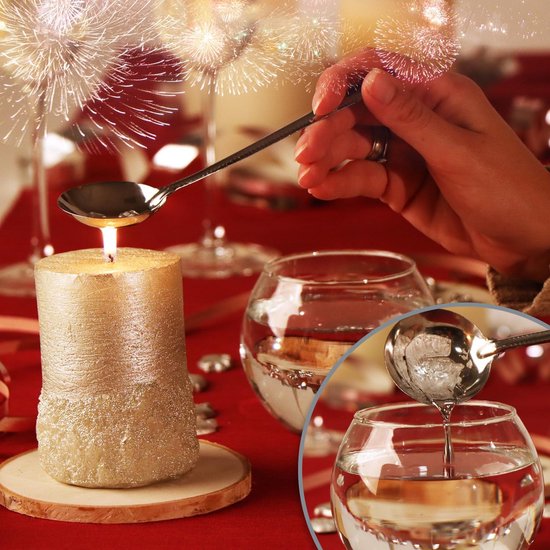 Candleholder fraaie set tinnen kandelaars uit de Rococo