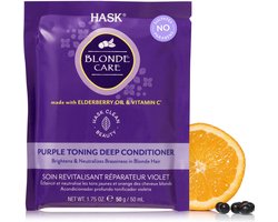 Hask Blonde Care Purple Toning Deep Conditioner