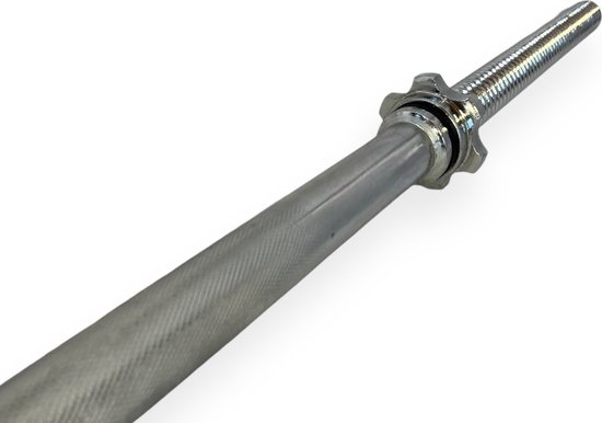 Padisport barbell 220 cm - fitness stang - halterstang 30mm - standaard halterstang - 12 kg