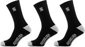 Sockeloen Podium casual sokken - 3 stuks Black