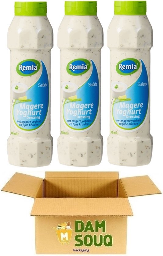 Damsouq® Multipak Remia Saus Magere Yoghurt Salade Dressing (3x800ML)