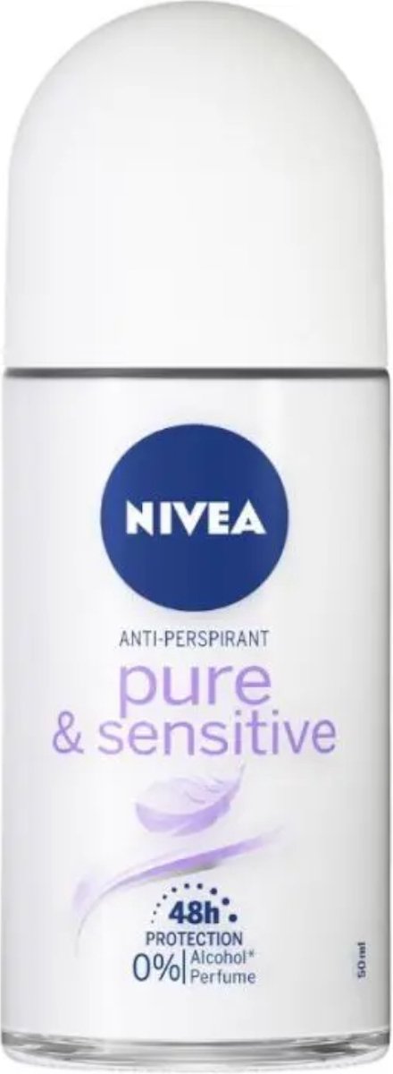 Goedkoopste Nivea Deo Roll-On 50ml Pure & Sensitive
