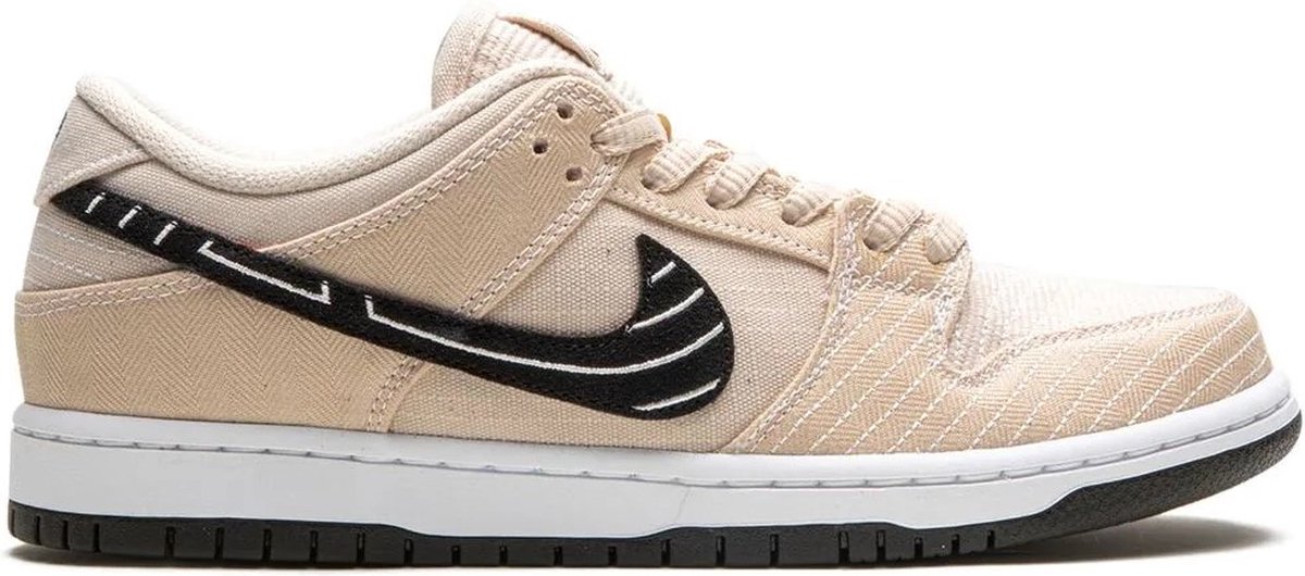 Nike Sb Dunk Low Pro QS Albino & Preto -Sail FD2627-200 Nike Dunk Low schoenen Nike Sneakers Fossil