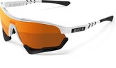 Scicon - Fietsbril - Aerotech XXL - Wit Gloss - Multimirror Lens Brons
