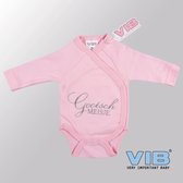 VIB® - Rompertje Luxe Katoen - Gooisch Meisje (Roze) - Babykleertjes - Baby cadeau