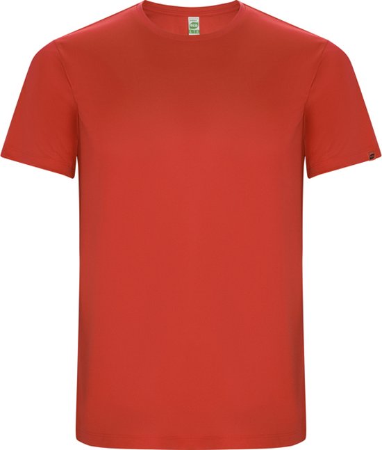 Pack de 2 Rouge Chemise de sport unisexe ECO CONTROL DRY manches courtes 'Imola' marque Roly taille XL