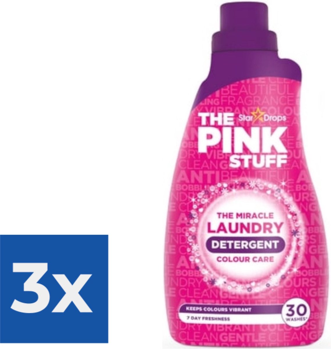 Goedkoopste The Pink Stuff The Miracle Wasgel Kleur 960 ml - Voordeelverpakking 3 stuks
