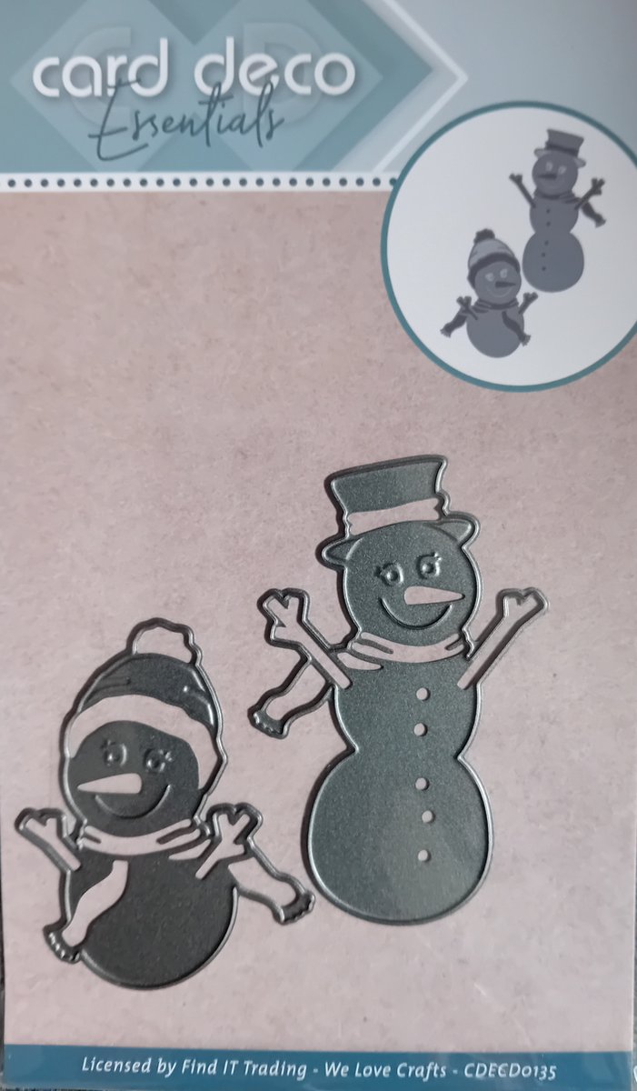 Card Deco Essentials Cutting Die - Snowmen