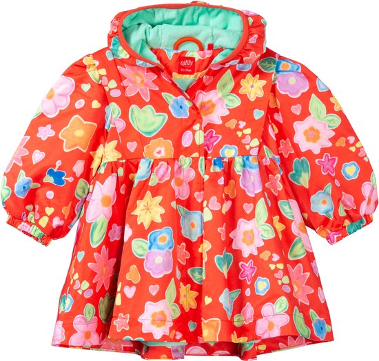 Oilily Chitchat - Jas - Meisjes - Rood - 140