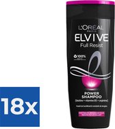 L'Oréal Paris Elvive Full Resist Shampoo 250ml - Voordeelverpakking 18 stuks